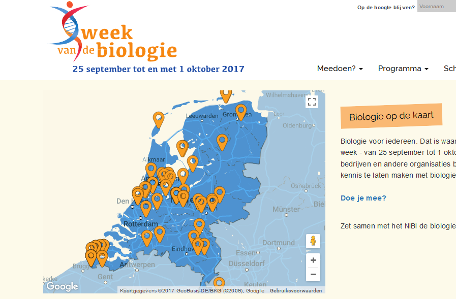 Doe mee met de Week Doe mee met de Week